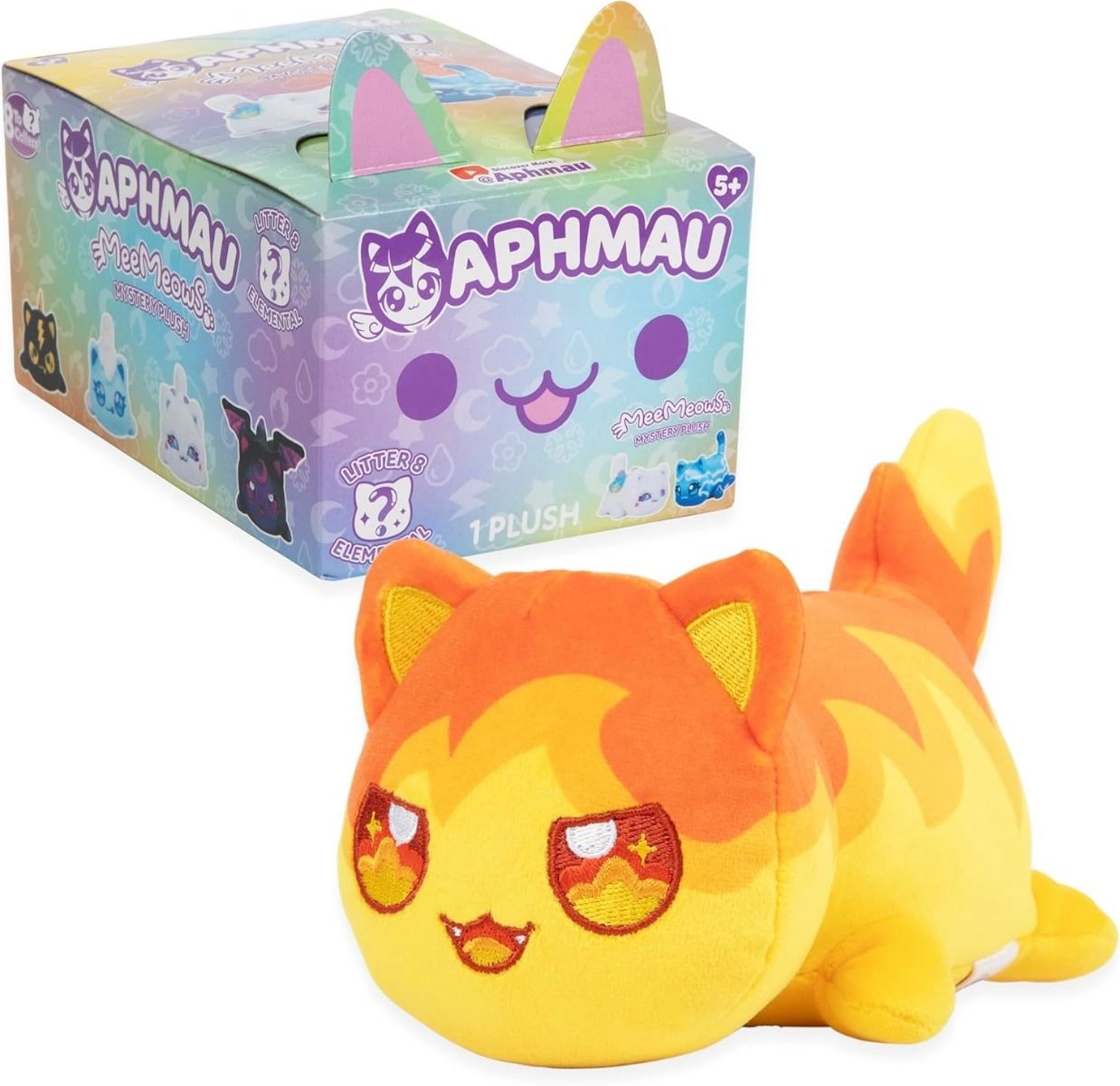 Mystery MeeMeow Plush Elemental - S8 6 inch