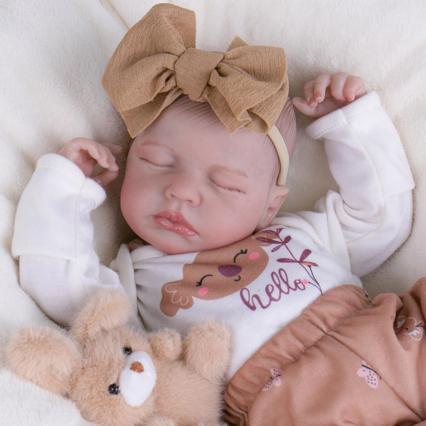 Reborn Baby Doll - 20-Inch Cloth Body Ages 3+