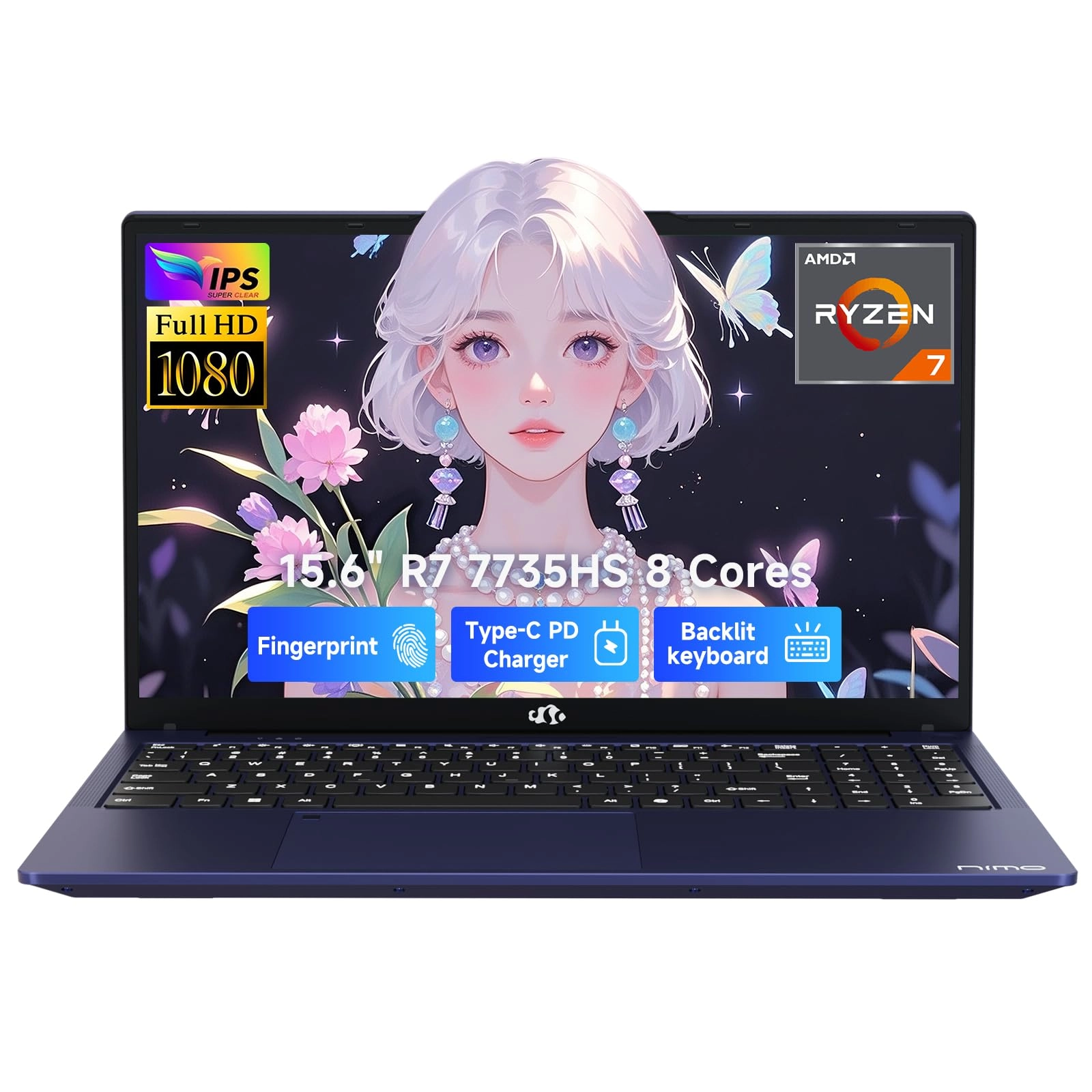 N159 - 15.6" 2TB 32GB 2048 GB Ryzen 7 7735HS