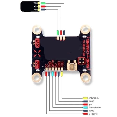 VTX RaceBand - 25mW 200mW 500mW 800mW Adjustable 2-8S 48CH