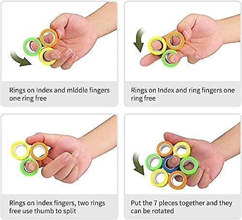Plastic Magnetic Balls and Rods Set - 32 pcs