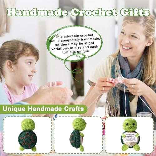 Turtle Positive 10 cm Crochet