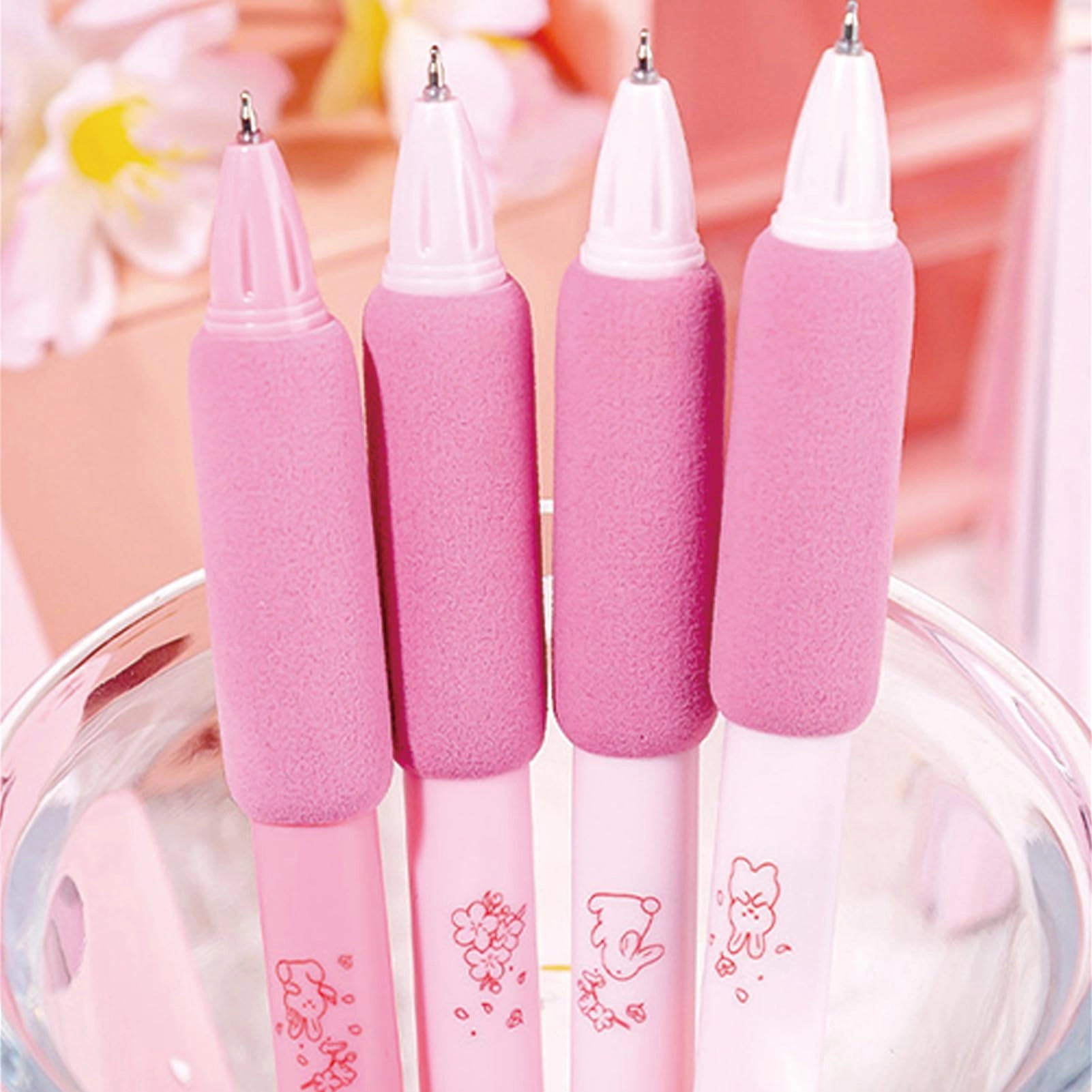 Cute Cat Erasable Pens - 4.0 Count 0.5mm