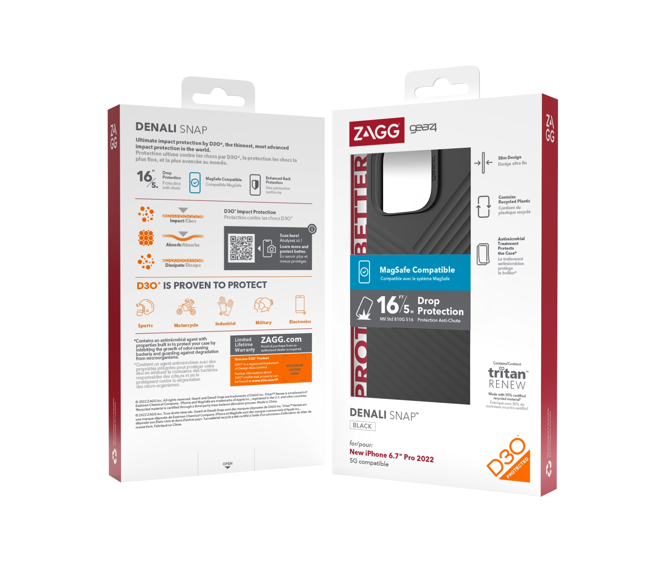 D3O Copenhagen Back Case for iPhone 14 Pro Max