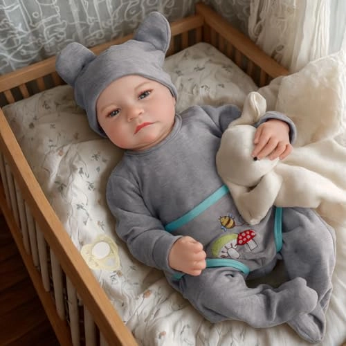 Reborn Baby Doll - 18 Inches Vinyl Boy Ages 3+