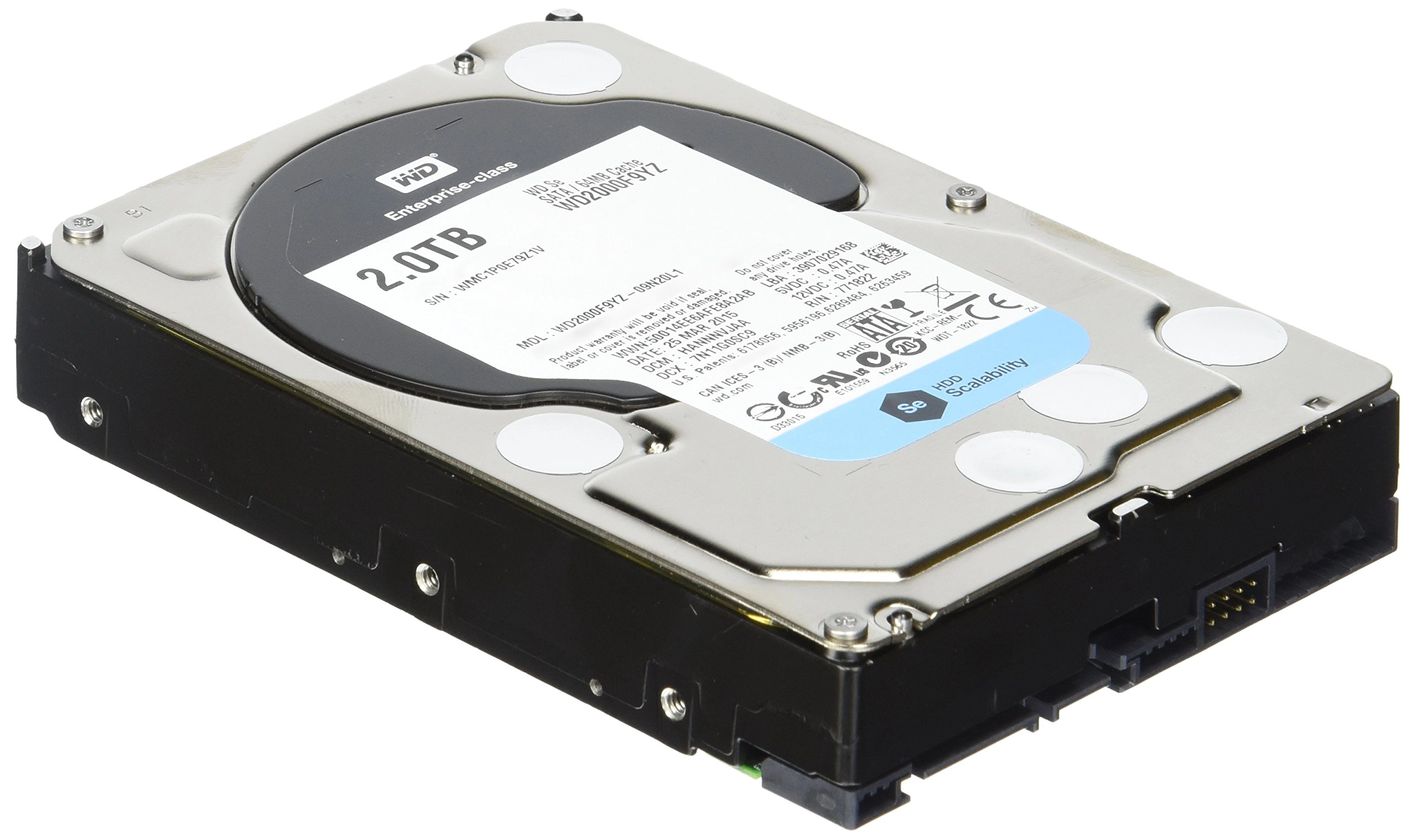 KOMQI WD SE Enterprise 3.5" 7200rpm 64MB SATA 6Gb/s (WD2000F9YZ) - 2TB