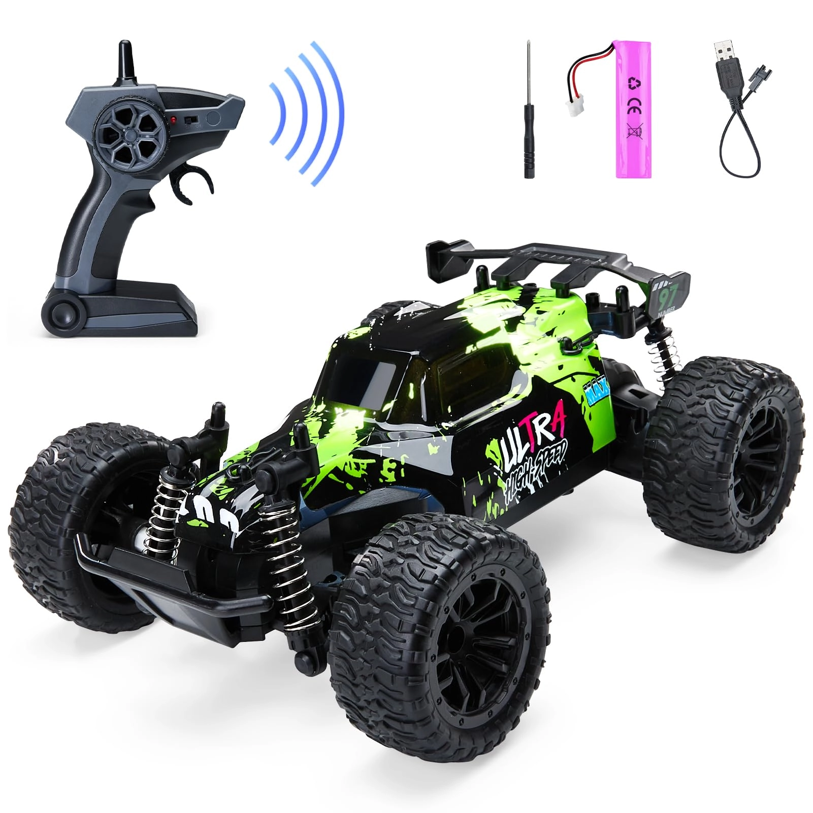 warmiehomy RC Monster Truck - 1:18