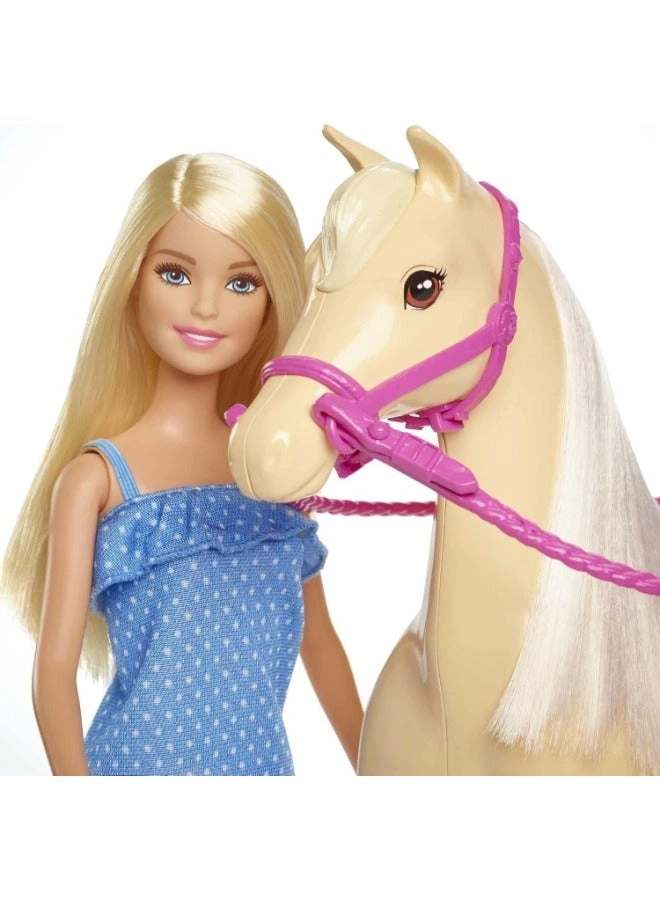 Barbie Pets Doll & Horse