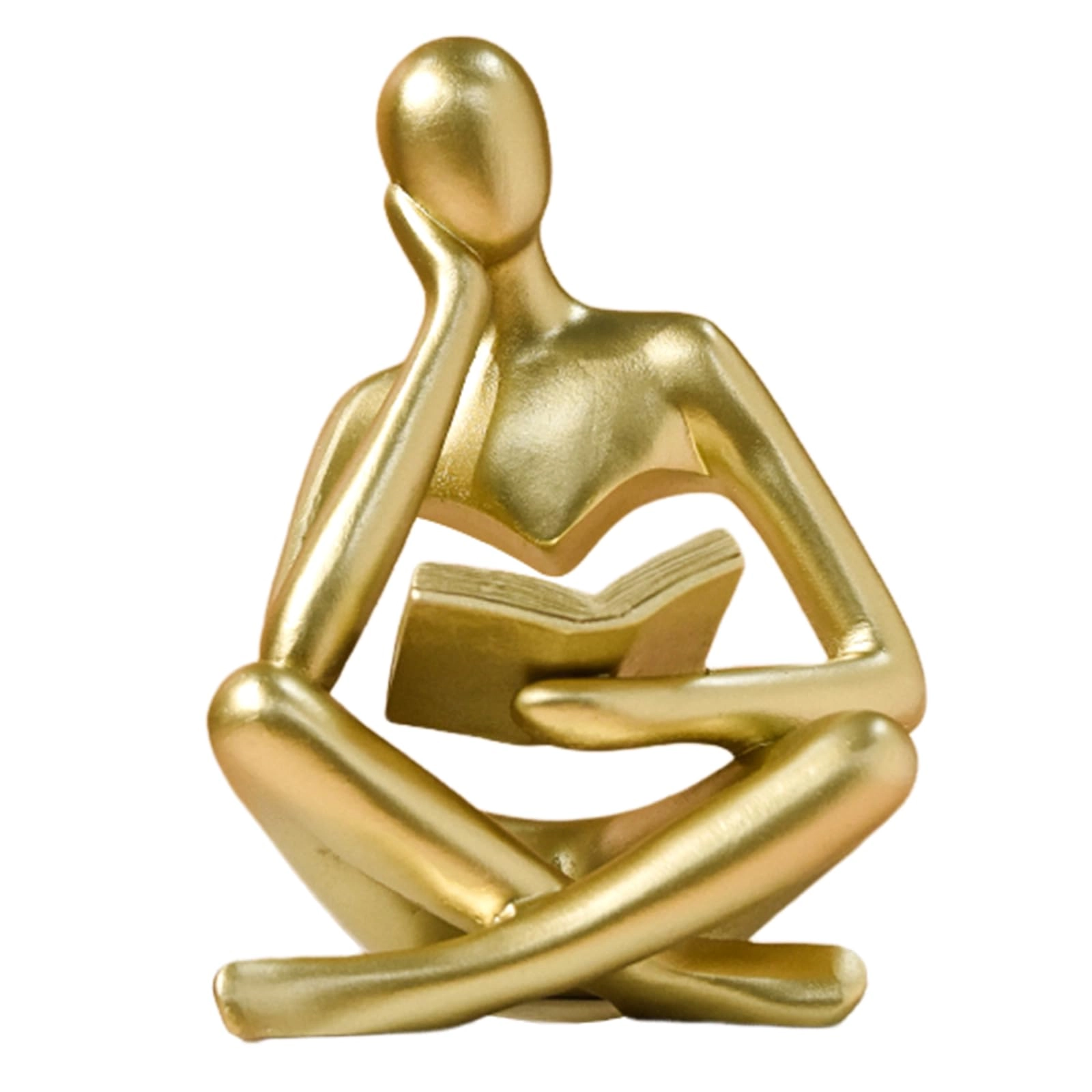 uttcmk Reading Thinker Statue - Resin