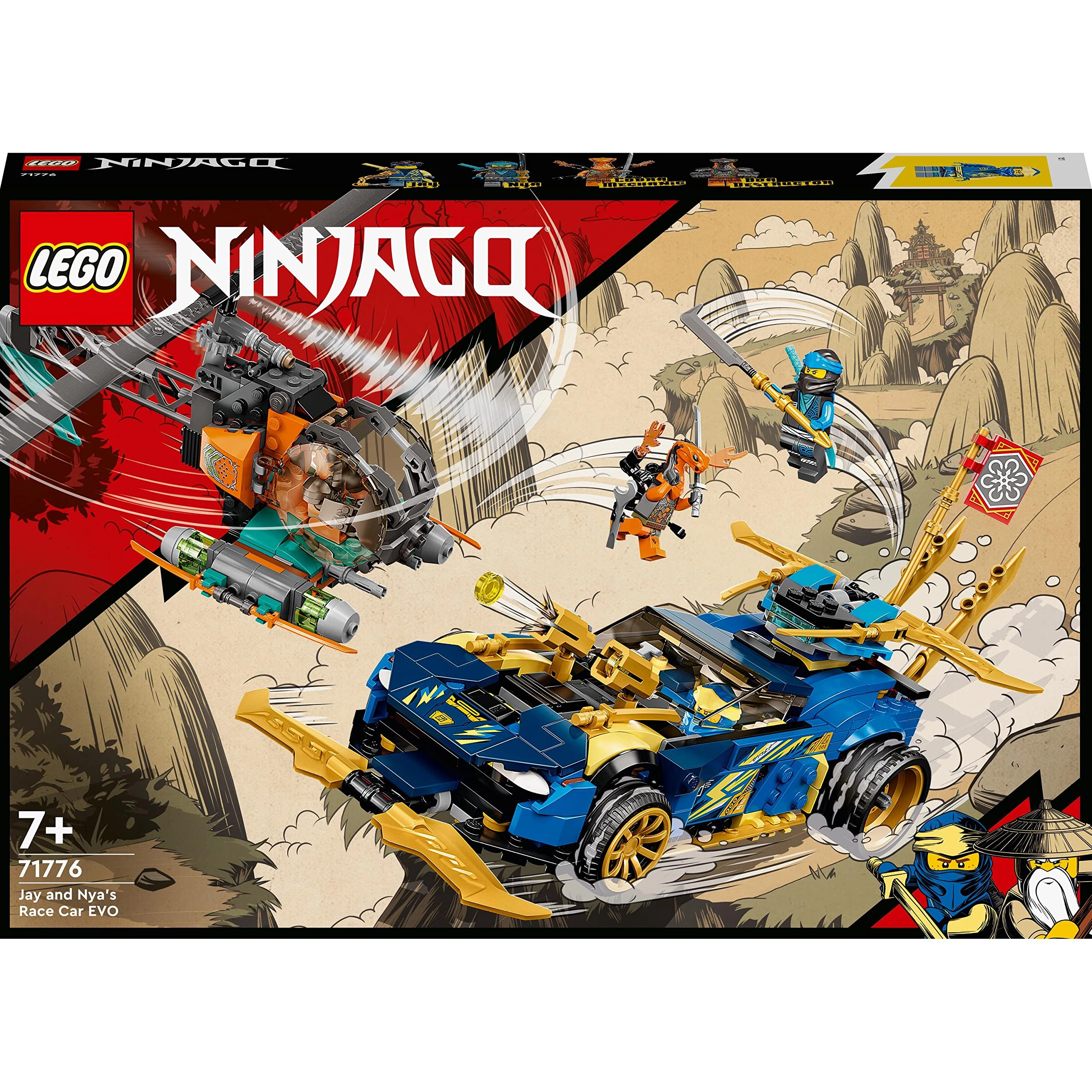 NINJAGO Jay and Nya's Race Car EVO 71776