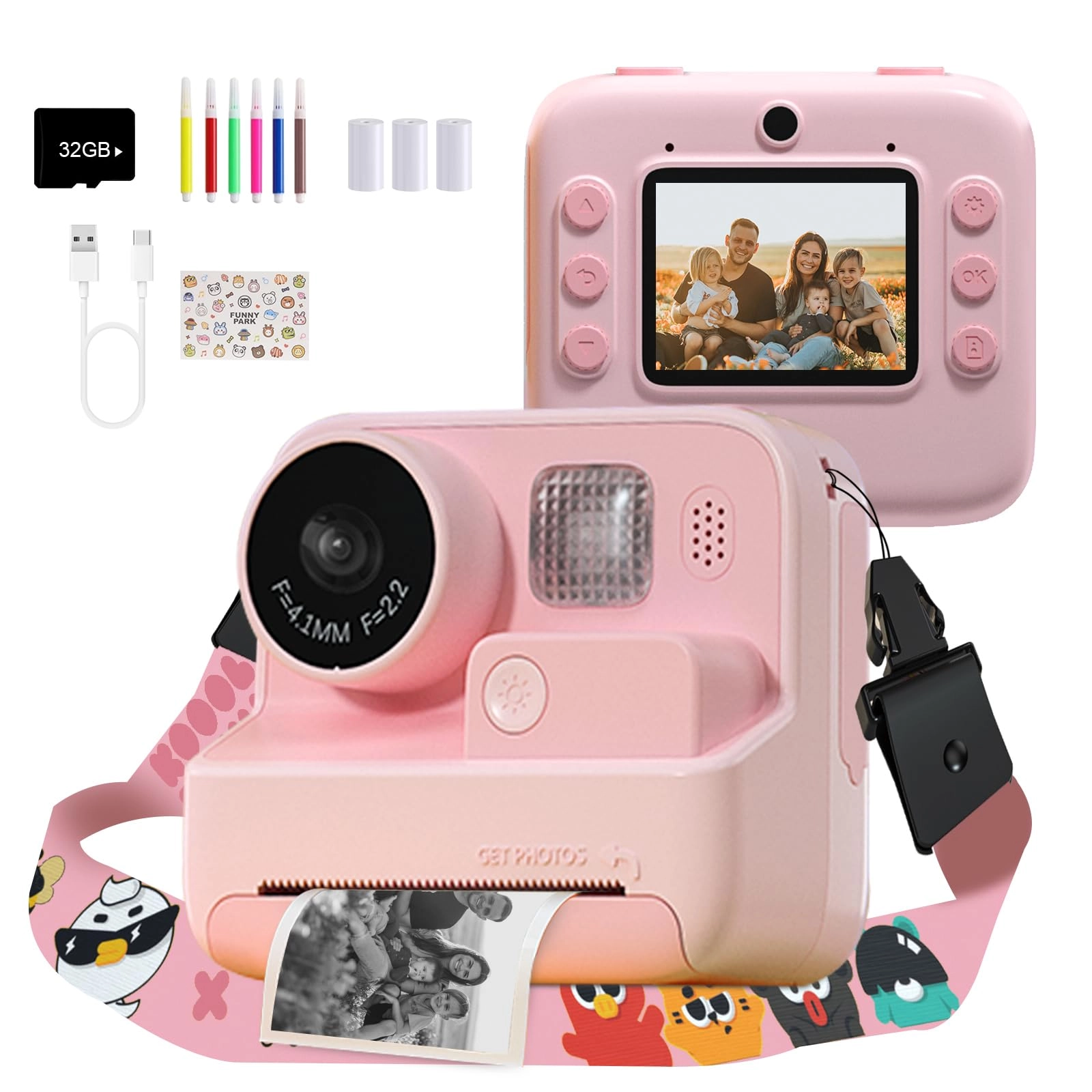 Kids Camera - 48MP 1080P