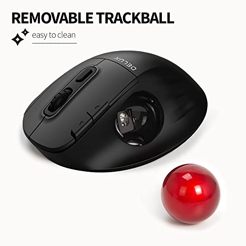 MT1 Trackball Mouse - Bluetooth Radio Frequency
