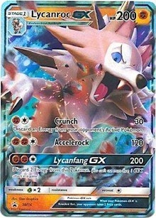 Pokémon Lycanroc GX - SM14 Promo