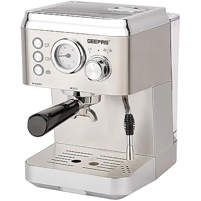 Espresso & Cappuccino Coffee Machine GCM1523