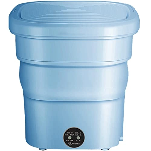 Folding laundry bucket B09MLFL6LR