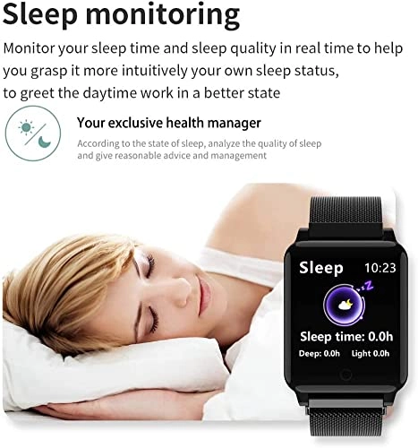Smart Watch - 1.3 Inches SpO2 Heart Rate Monitor