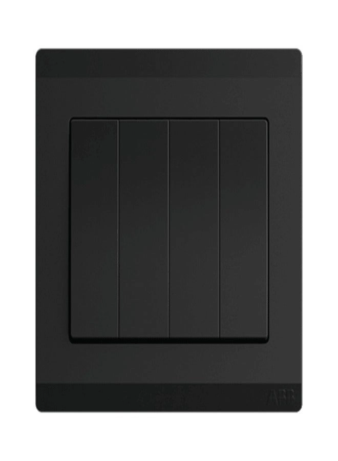 ABB BL104-885 10AX 4-Gang 1-Way Switch