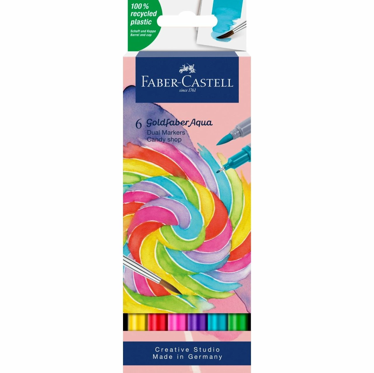 Slim Whiteboard Marker - Assorted Colours fine-point