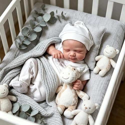 Pascale Reborn Baby Doll - 18 inch full body soft vinyl Girl Ages 3+