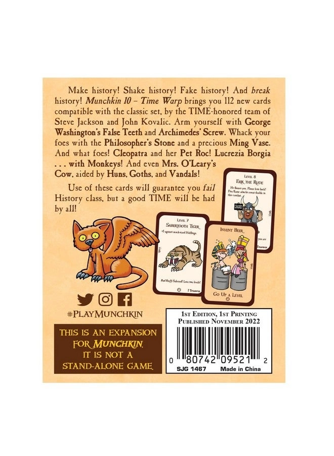 Munchkin 10 Time Warp