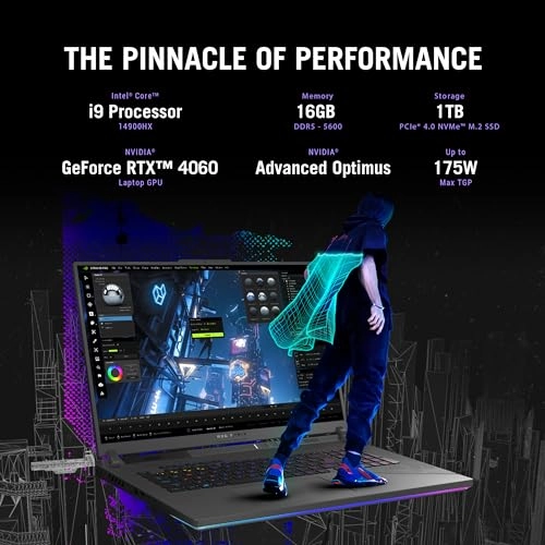 ROG Strix G16 G614JVR-I9161G - 16'' Core i9-14900HX 16GB DDR5 1 TB SSD