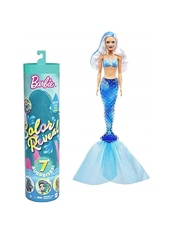 Barbie Deep Sea Mermaids - Colour Reveal Doll Ages 3+