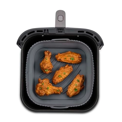 Collapsible Square Air Fryer Liner - Silicone