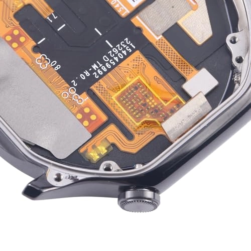 LCD Screen and Digitizer Full Assembly With Frame for OPPO Watch X - Black