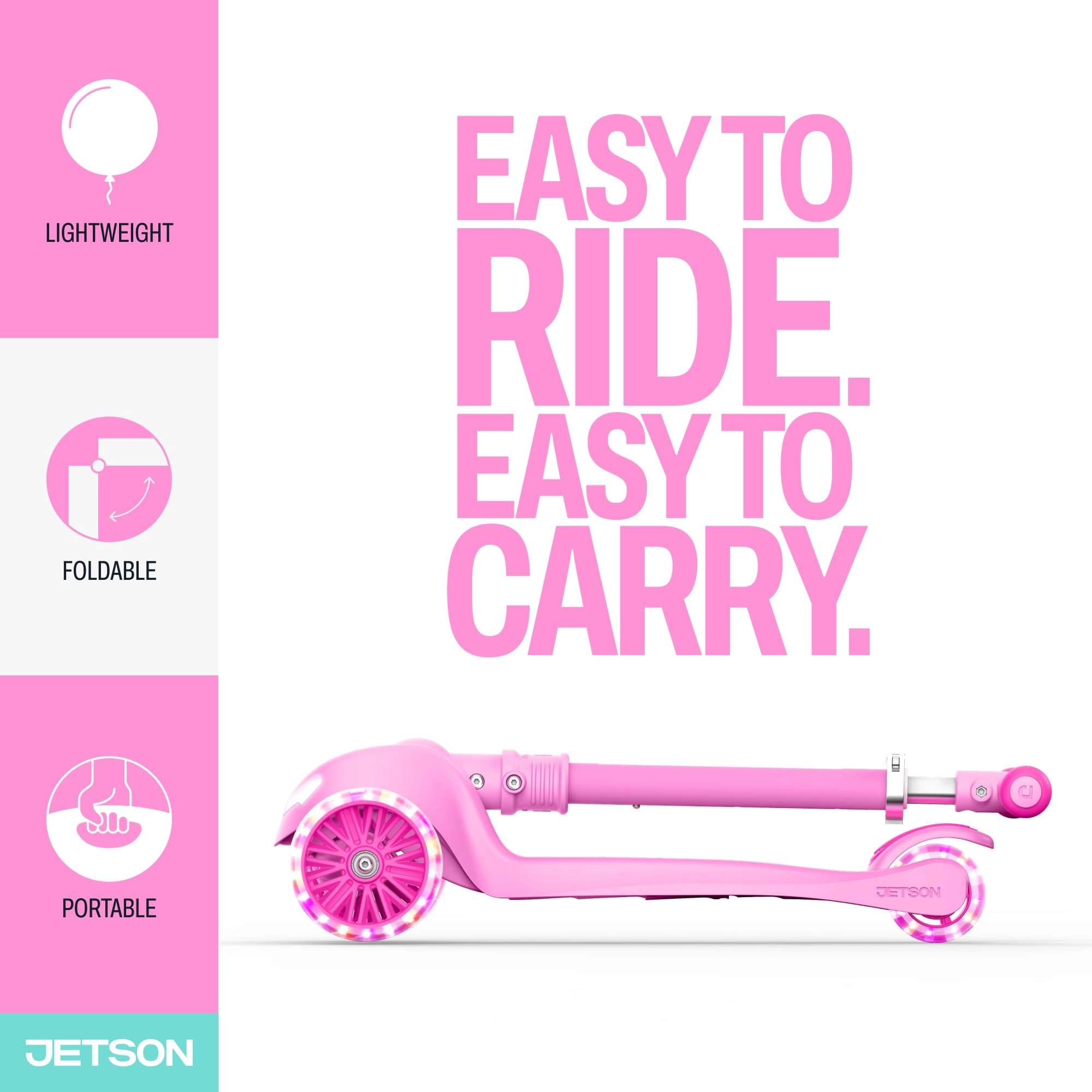 Jupiter Mini - 3-Wheel Foldable LED