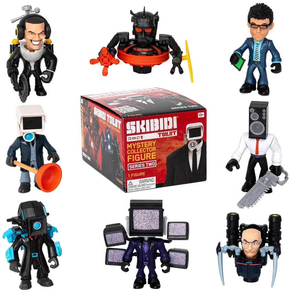 Skibidi Toilet Mystery Figures S2 - 13+ yr(s) 1 piece(s)