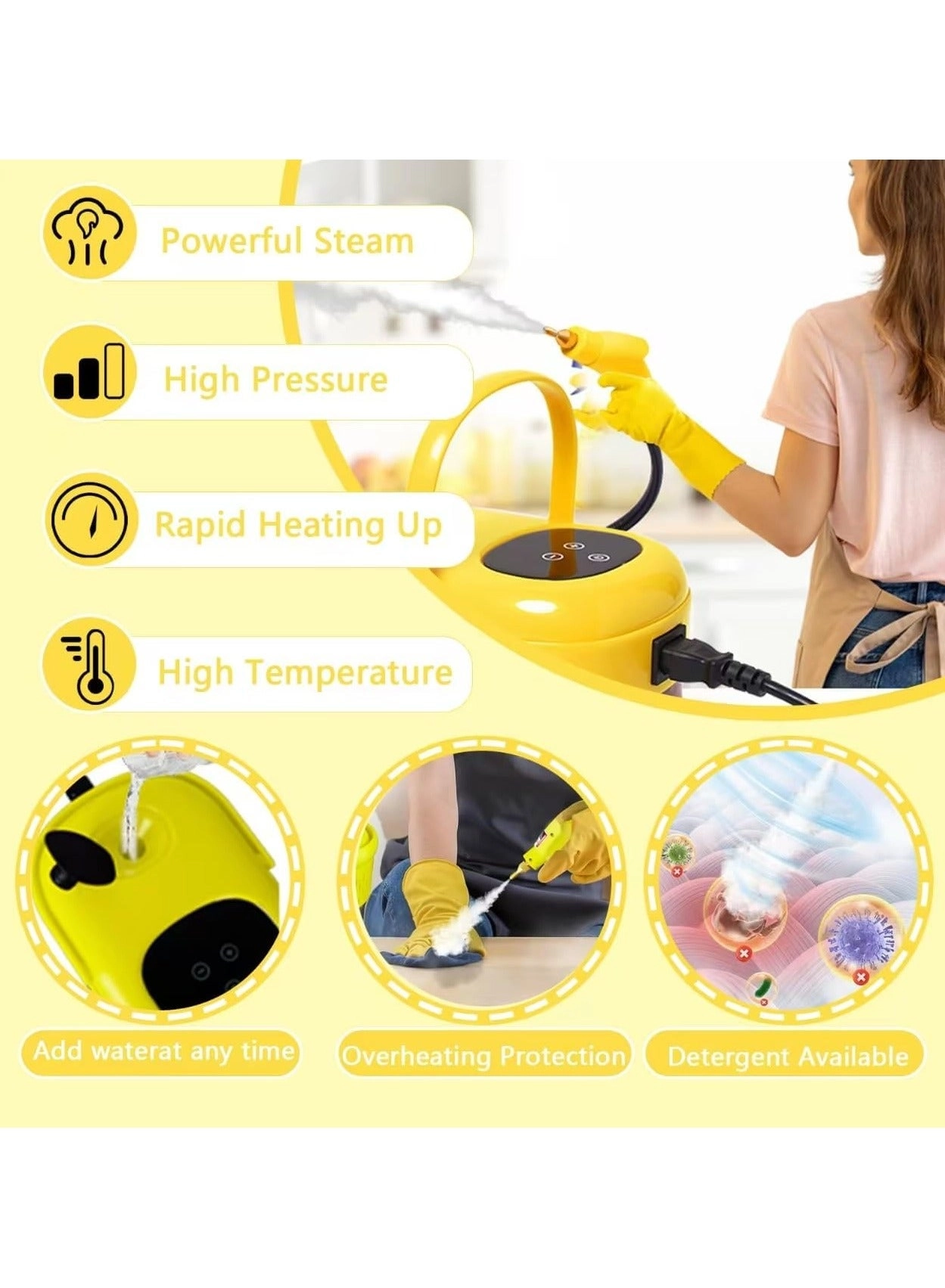 Steam Cleaner - 3 BAR