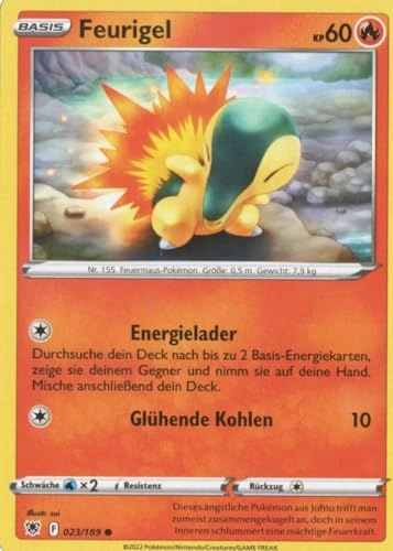 Pokemon Feurigel ASR 023 - German