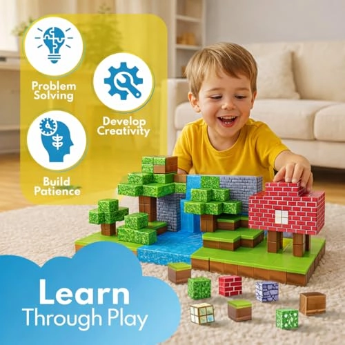 Magnetic Blocks - 100 pcs