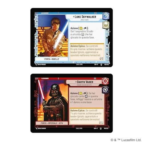 Star Wars: Unlimited TCG Stintilla of Rebellion Starter Set (Italian)