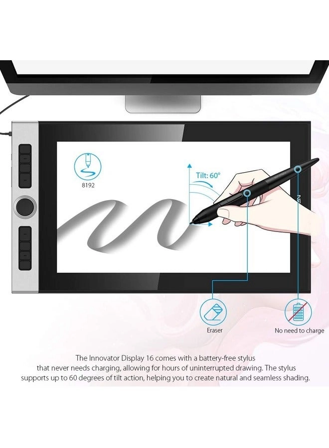 Innovator 16 - 15.6-Inch 1920x1080 92% Adobe RGB