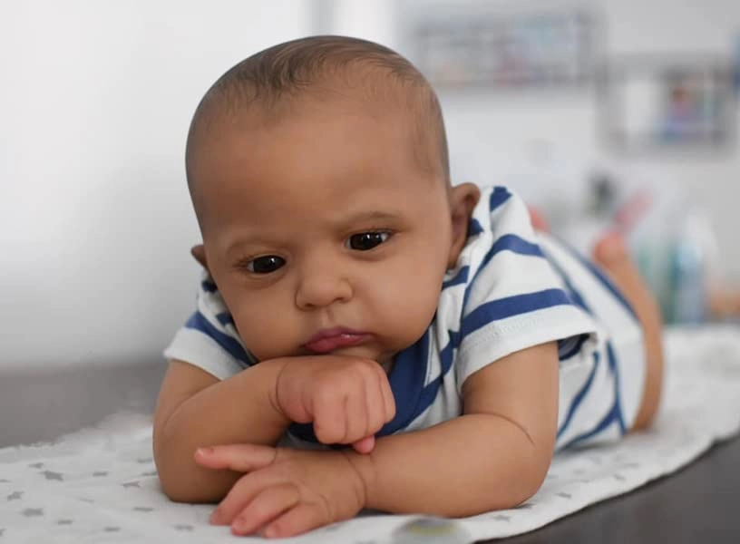 Cameron Reborn Baby Doll - 24 Inch Brown Eyes