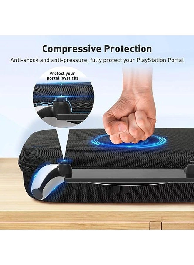 PlayStation Portal Carrying Case + Silicone Case + Screen Protector