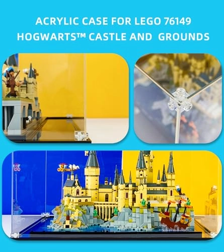 LEGO Acrylic Display Case - Harry Potter Hogwarts Castle and Grounds