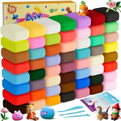 ARTPAR Air Dry Clay Kit - 86Kg 56 pcs.