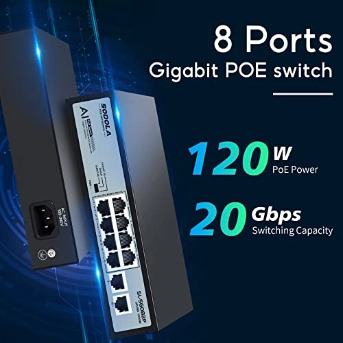 SL-SG082P 8-Ports