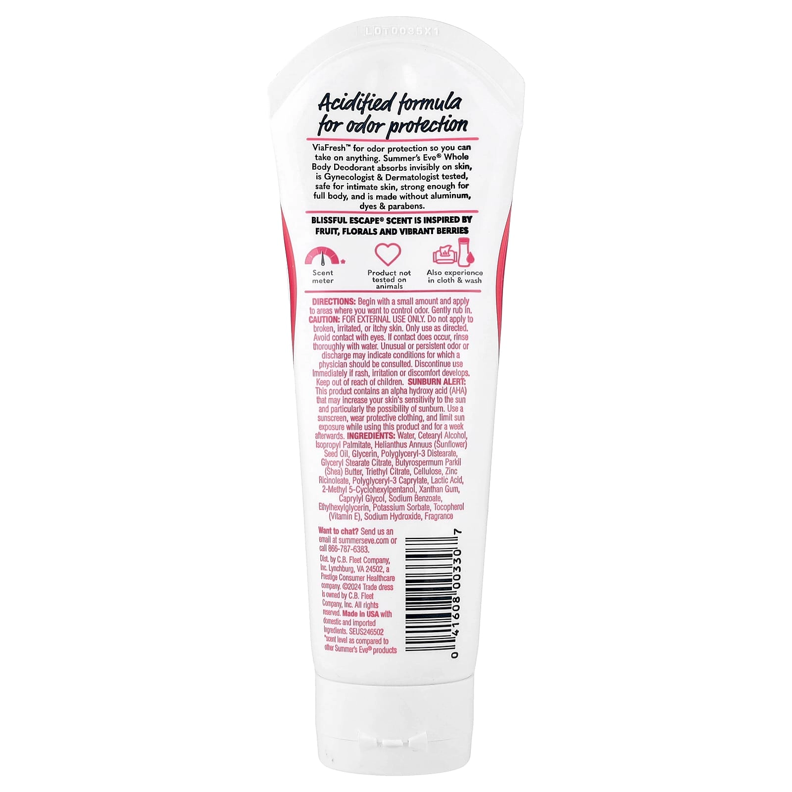 Ultimate Odor Protection - Blissful Escape® 3 fl oz (89 ml)