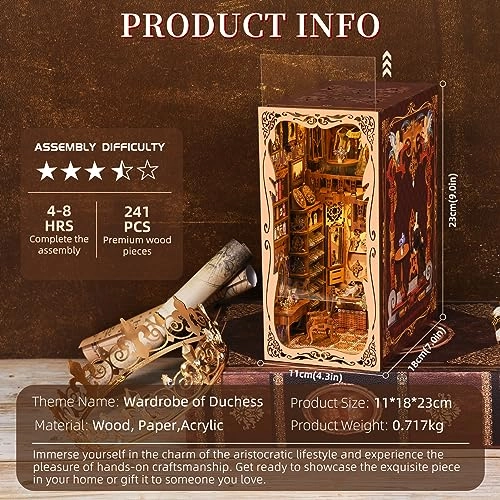 Book Nook Kit - Duchess's Cloakroom