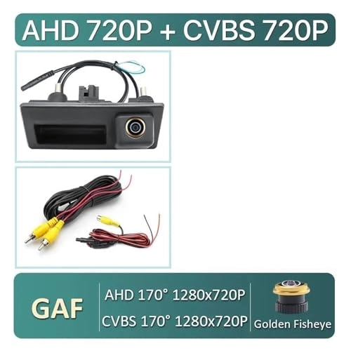Reversing Camera - RCA interface PAL 512(H)X582(V); NTSC 512(H)X492(V)