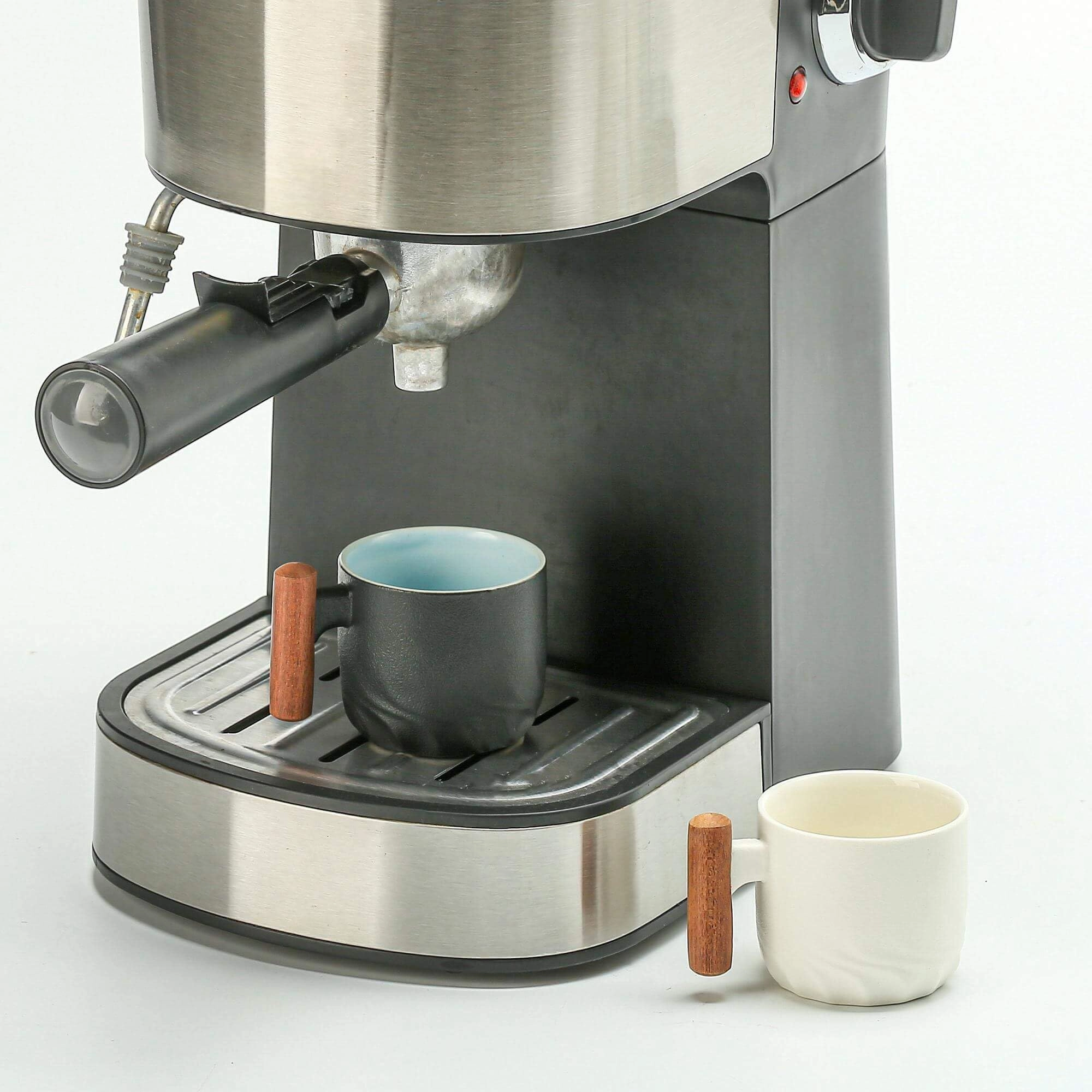 Espresso Cup - 2 pcs Wooden Handle