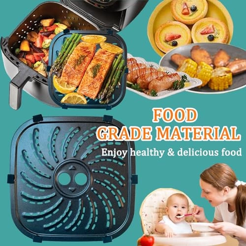 Air Fryer Tray for PowerXL Vortex Pro Air Fryer Plus - Carbon Steel 1 piece(s)