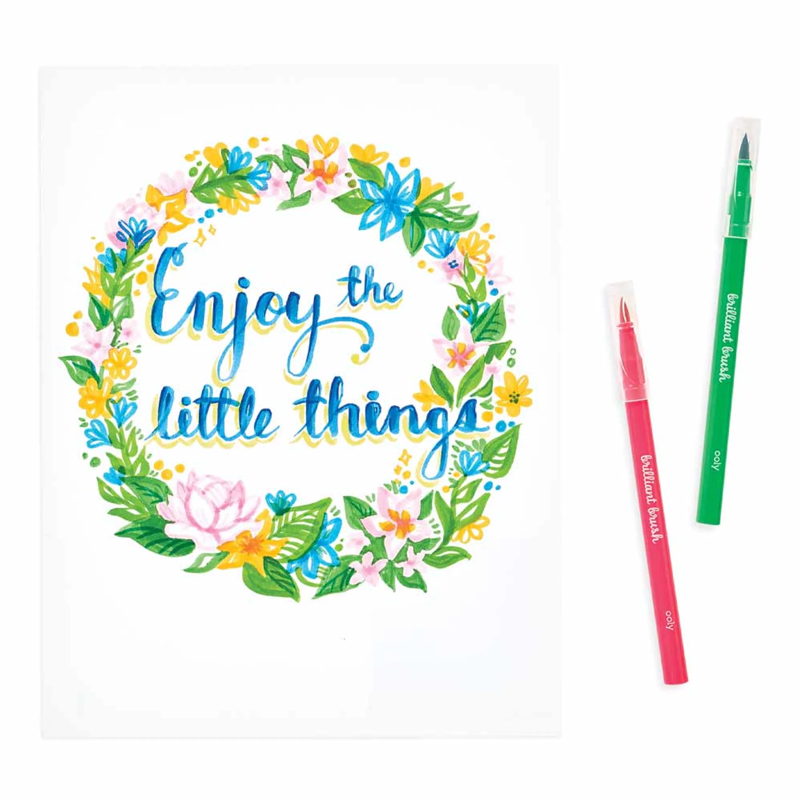 Brilliant Brush Markers - Set of 12
