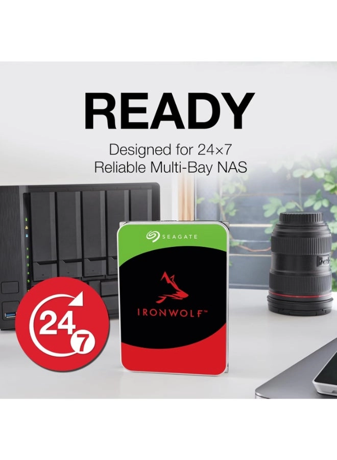 (Renewed) IronWolf 3.5" 7200rpm 256MB SATA 6Gb/s (3AK101-500) - 10TB