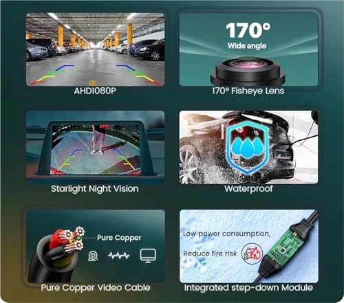 Backup Camera - Night vision 752*582 pixels