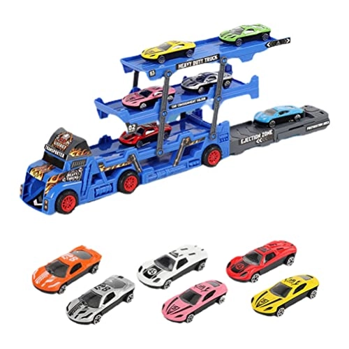 Car Transporter Truck - 6pcs Bundle