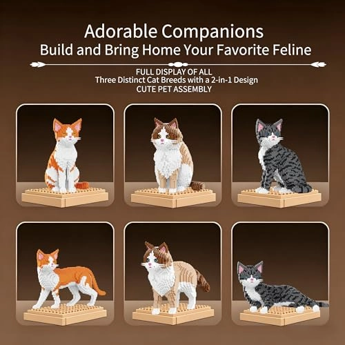 2 in 1 Cat - Ragdoll Cat 2308 pcs